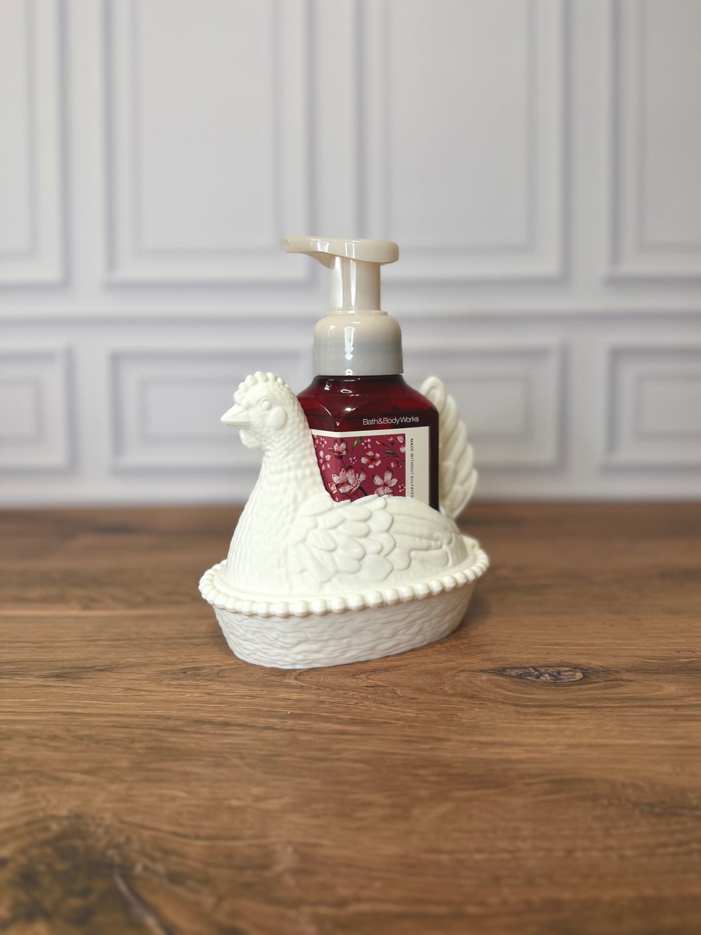 Hen on Nest Soap Holder for BBW Foaming Soap