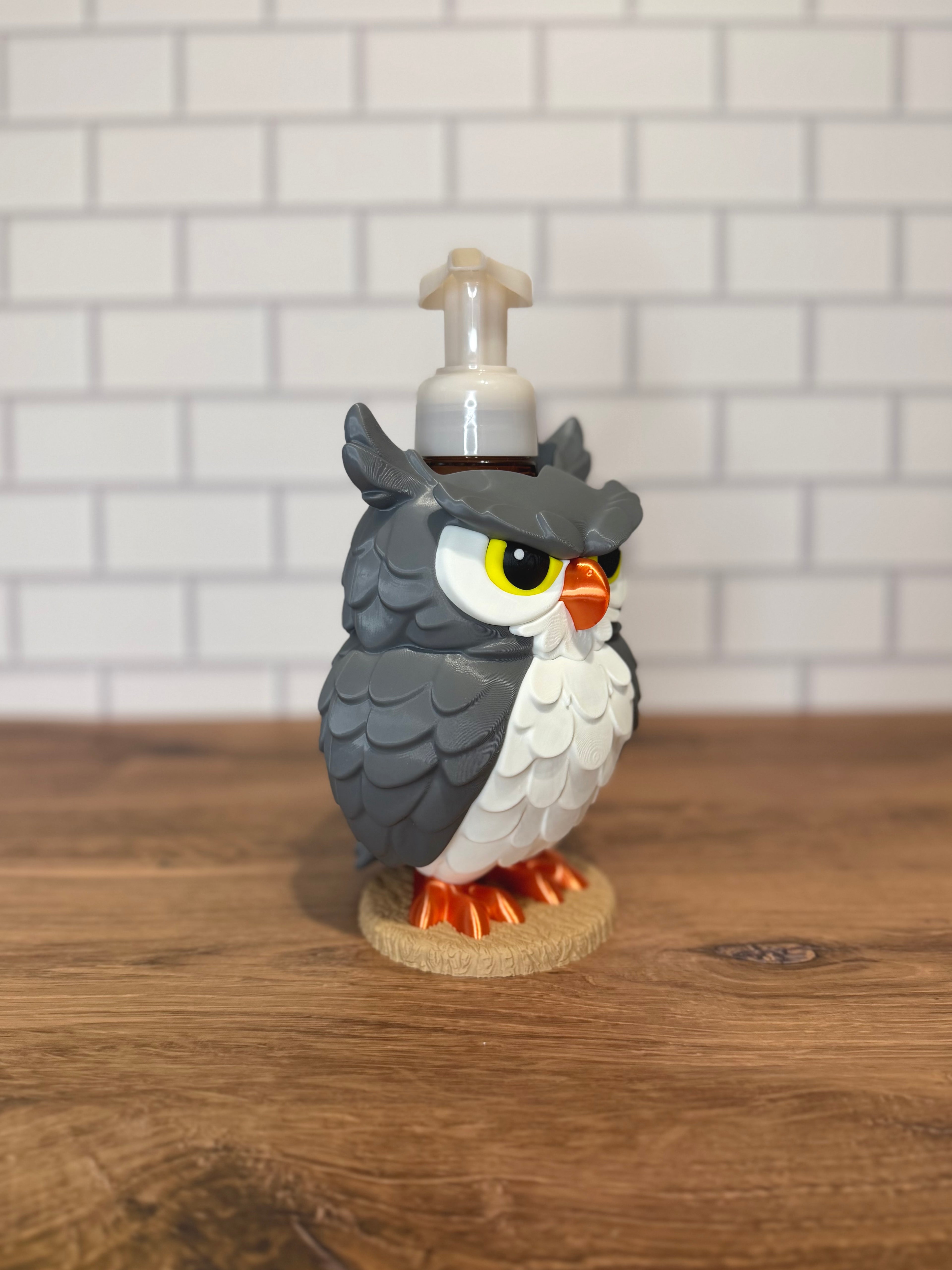 Owl Soap Holder for BBW Foaming Soap