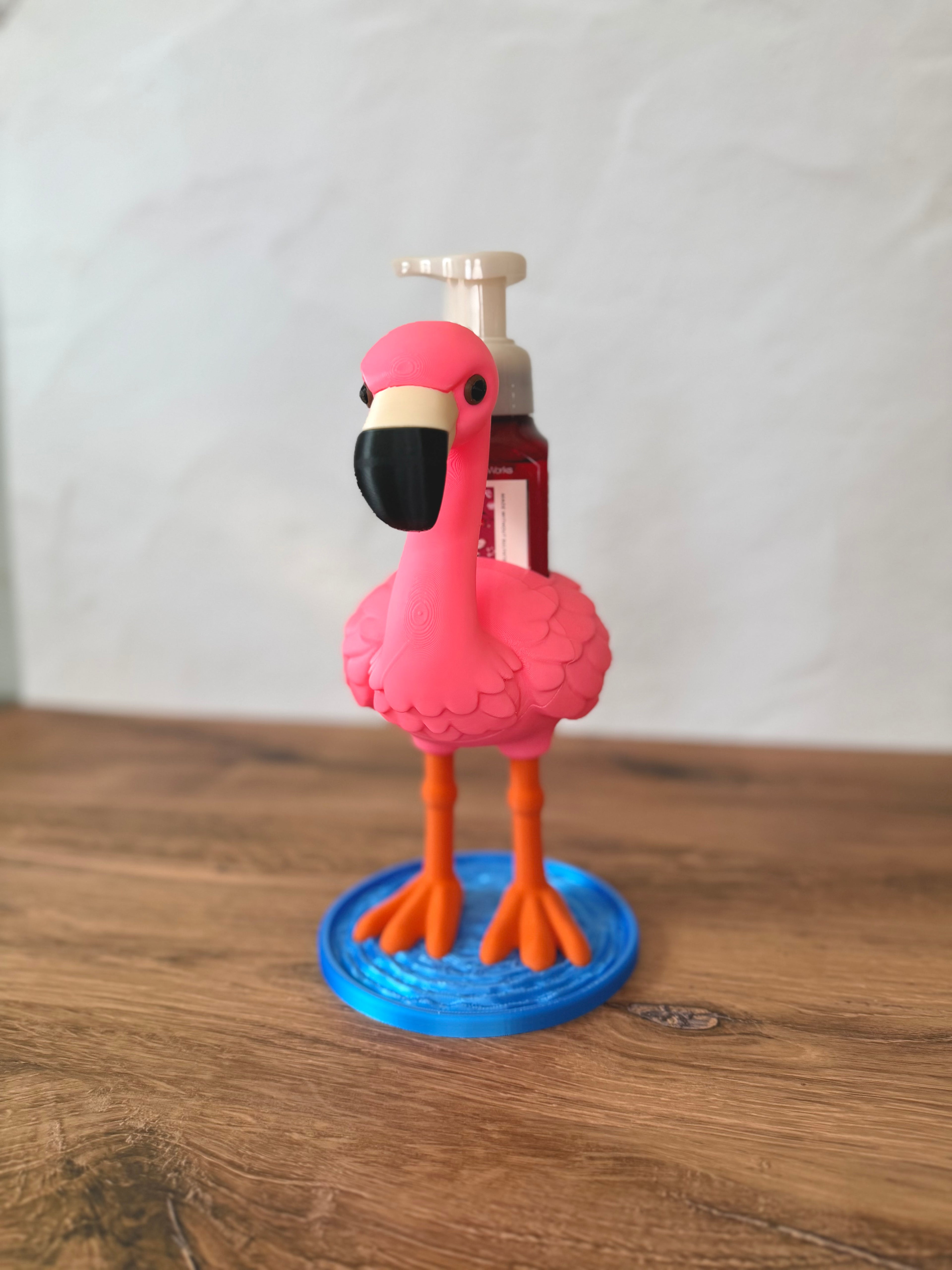 Flamingo Soap Holder for BBW Foaming Soap