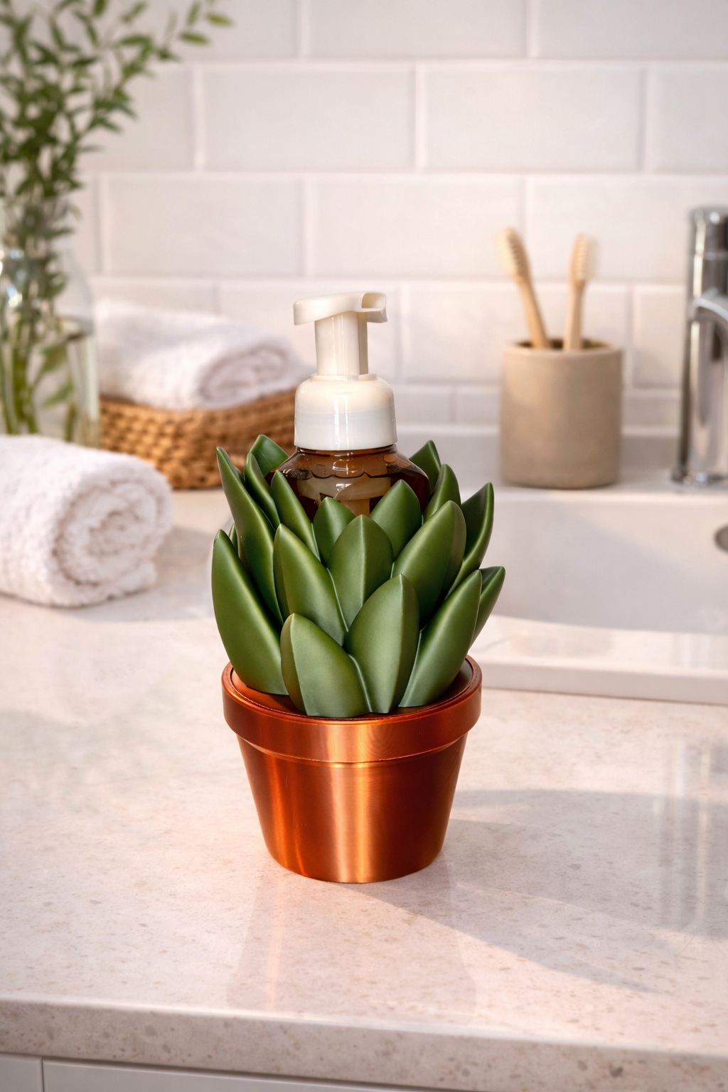 Succulent BBW Foaming Soap Holder