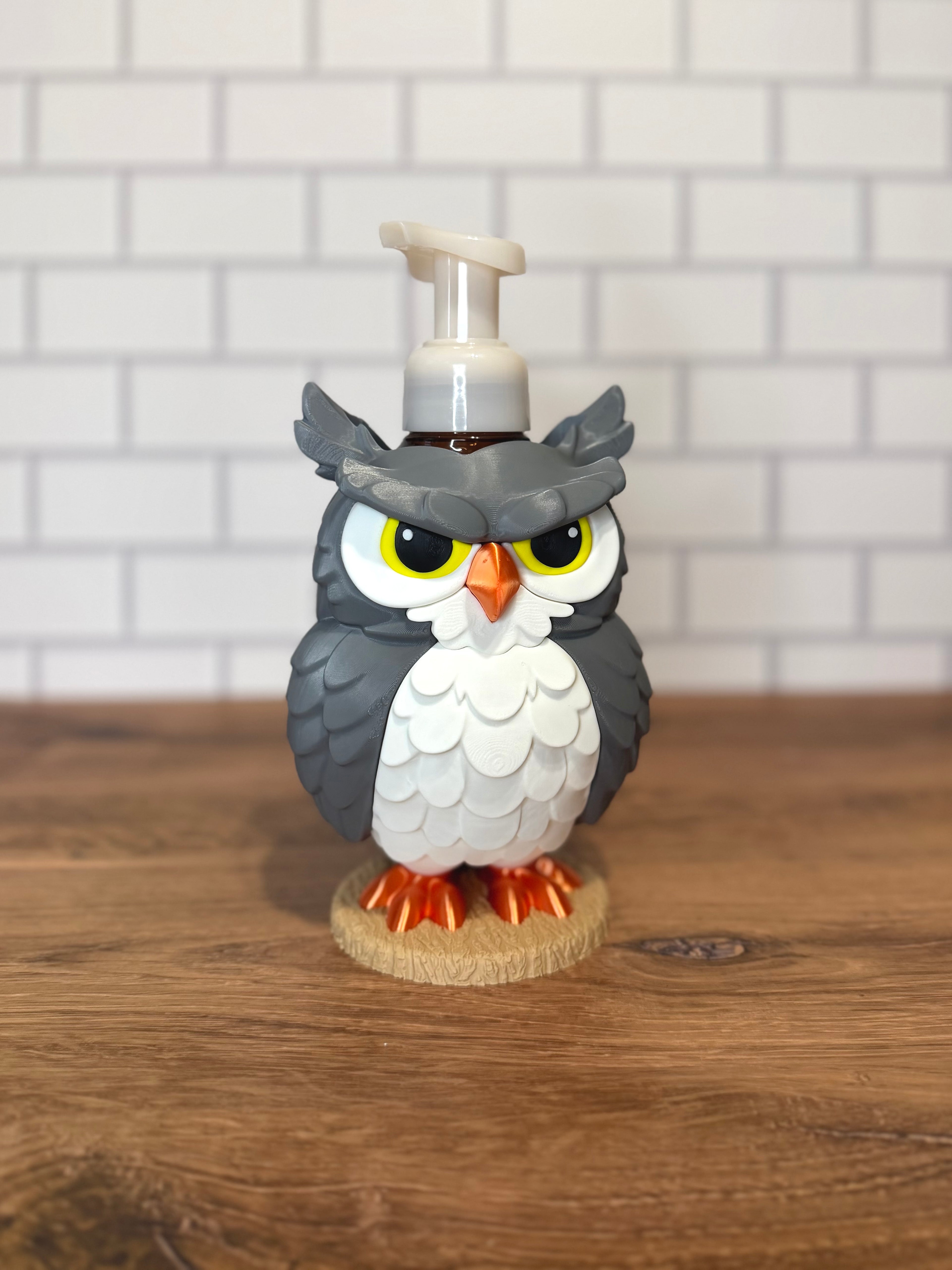 Owl Soap Holder for BBW Foaming Soap