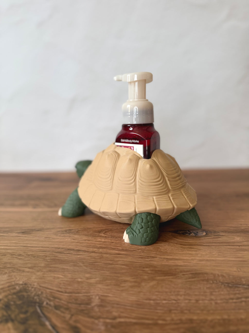 Tortoise Soap Holder for BBW Foaming Soap