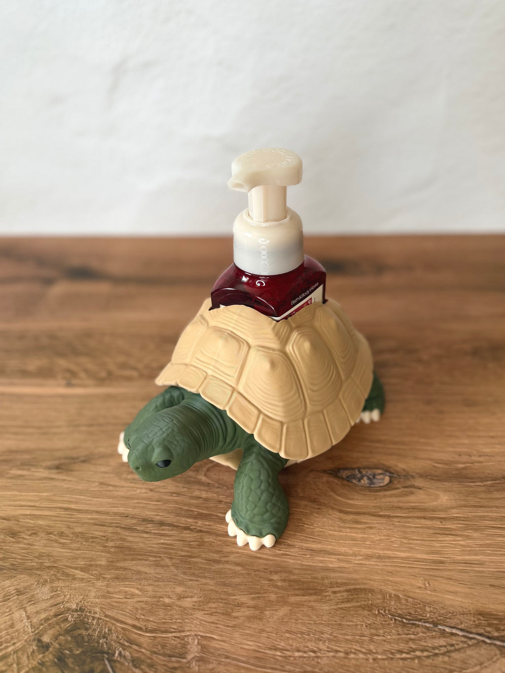 Tortoise Soap Holder for BBW Foaming Soap