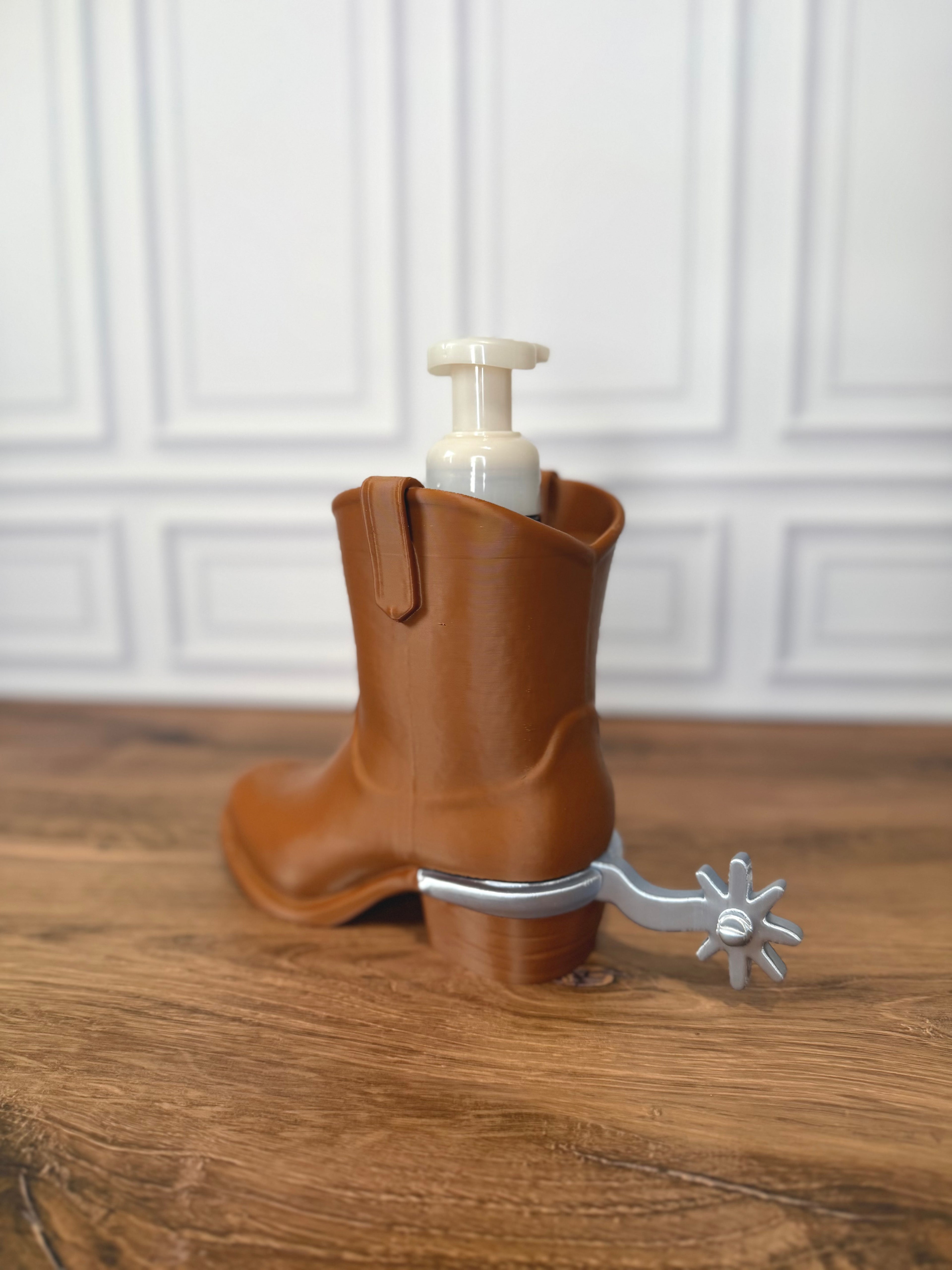 Cowboy Boot BBW Soap Holder