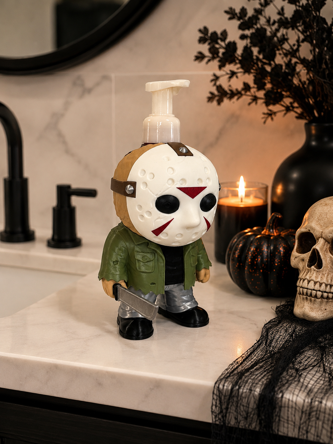 Jason Voorhees BBW Foaming Soap Holder