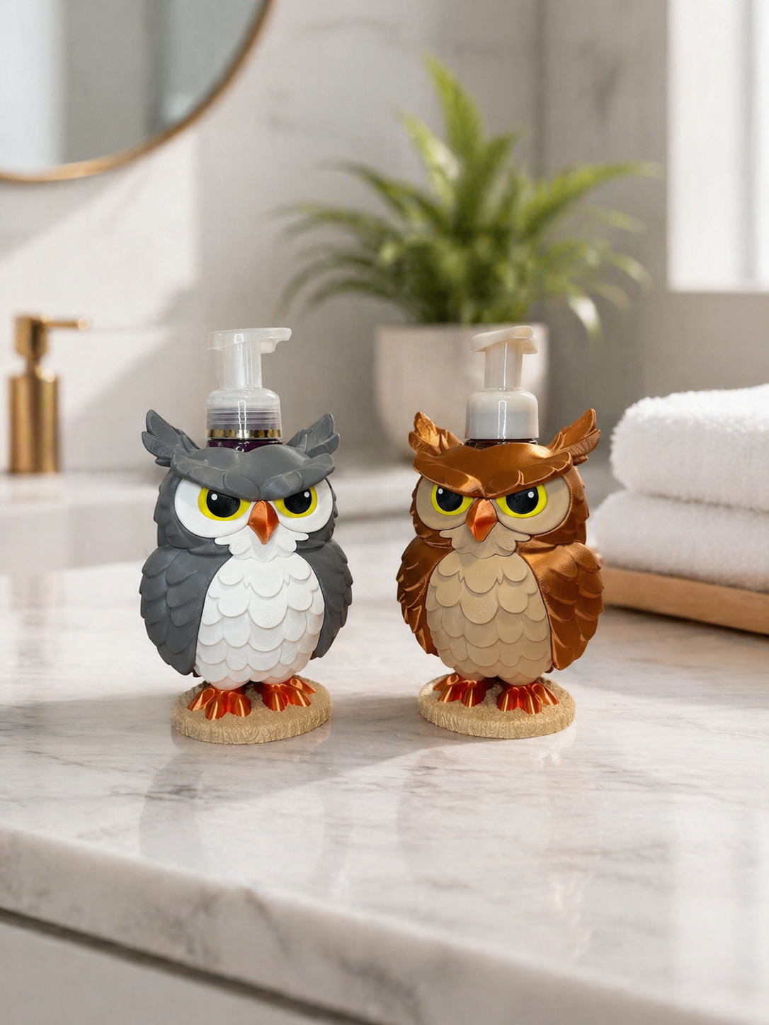 Owl Soap Holder for BBW Foaming Soap