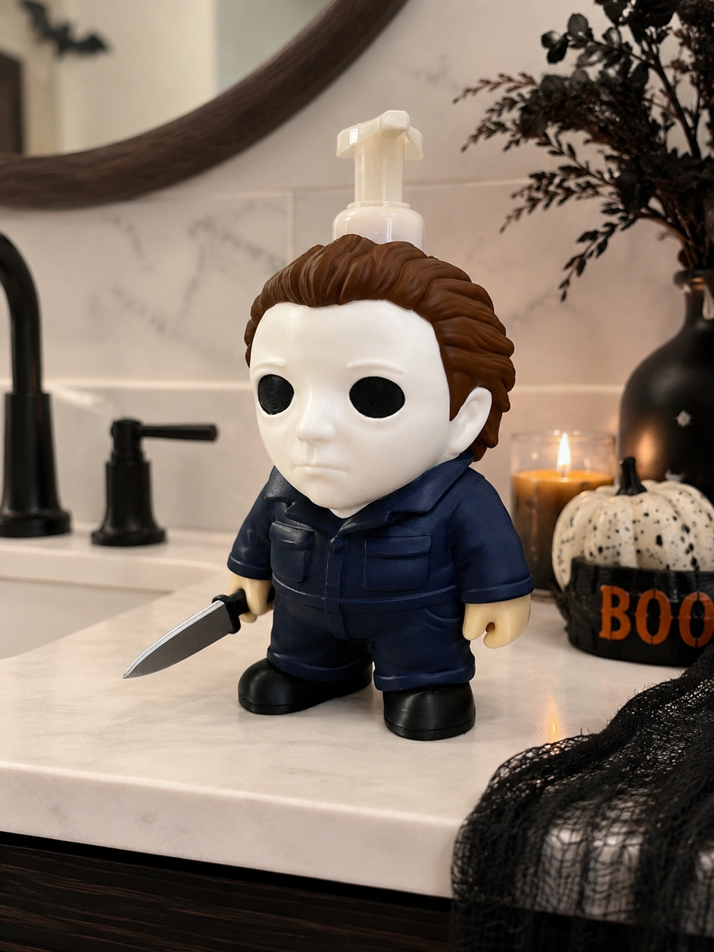 Michael Myers BBW Foaming Soap Holder