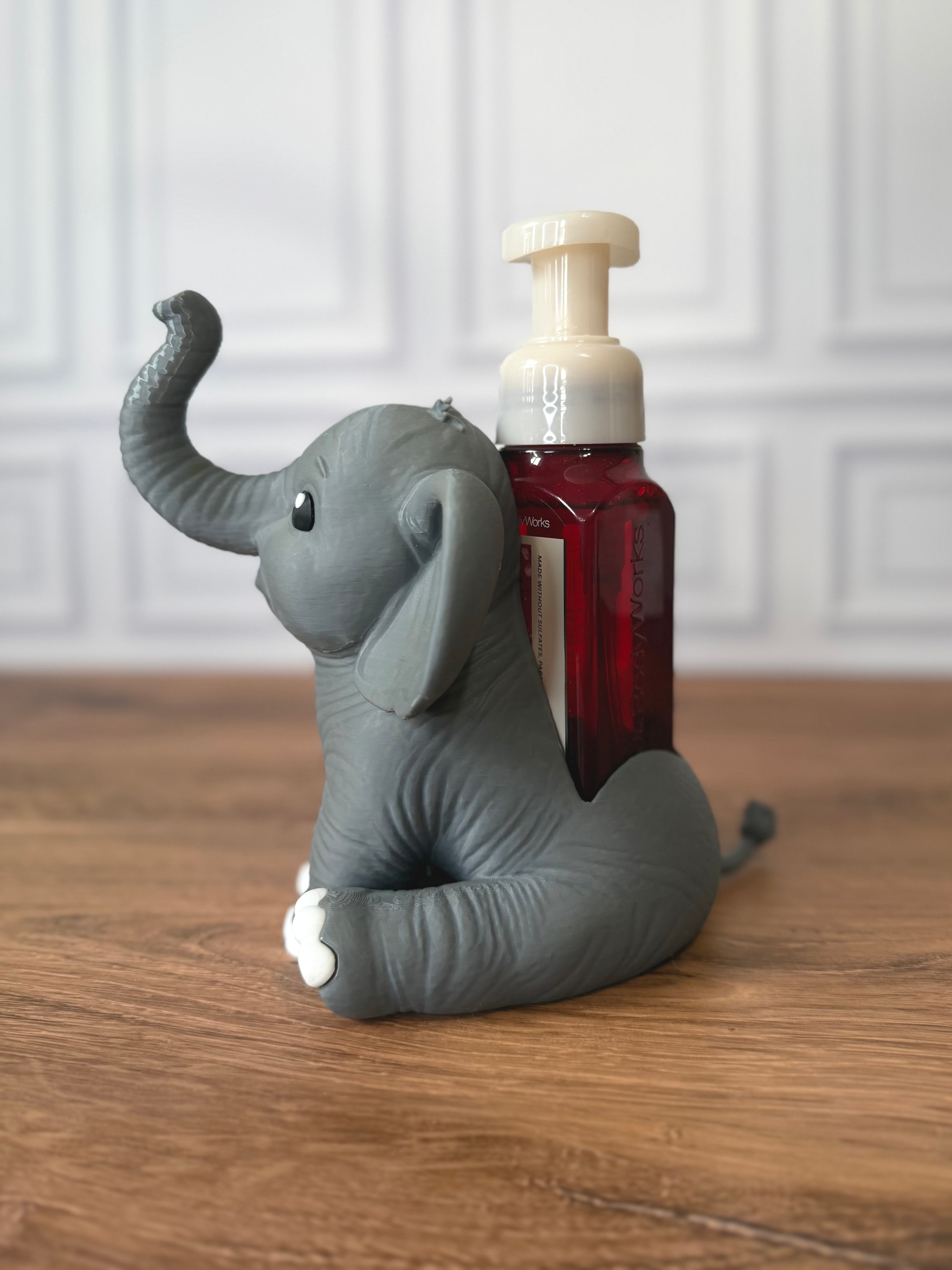 Elephant Soap Holder for BBW Foaming Hand Soap