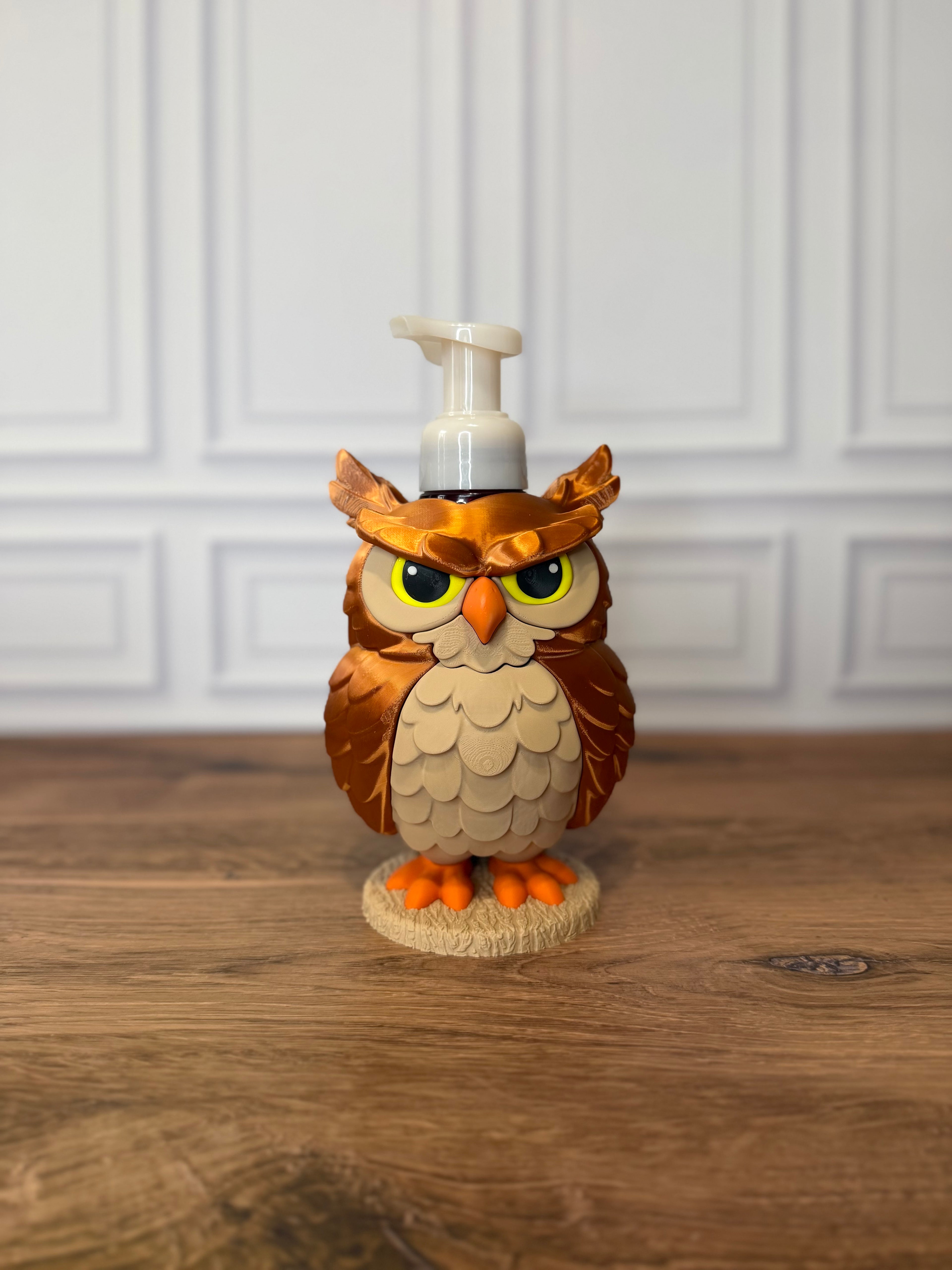 Owl Soap Holder for BBW Foaming Soap