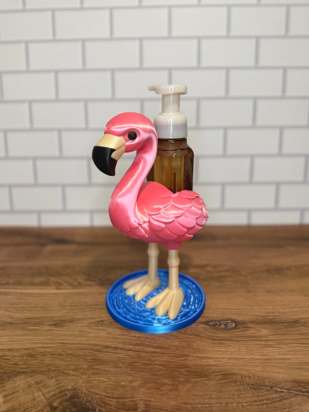 Flamingo Soap Holder for BBW Foaming Soap