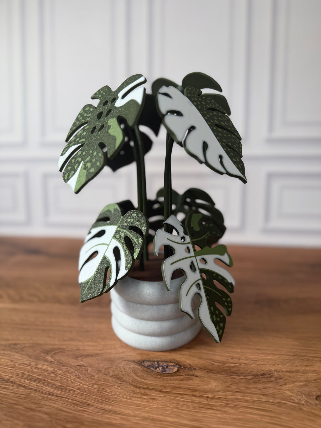 Magnetic Monstera Plant Coaster Set
