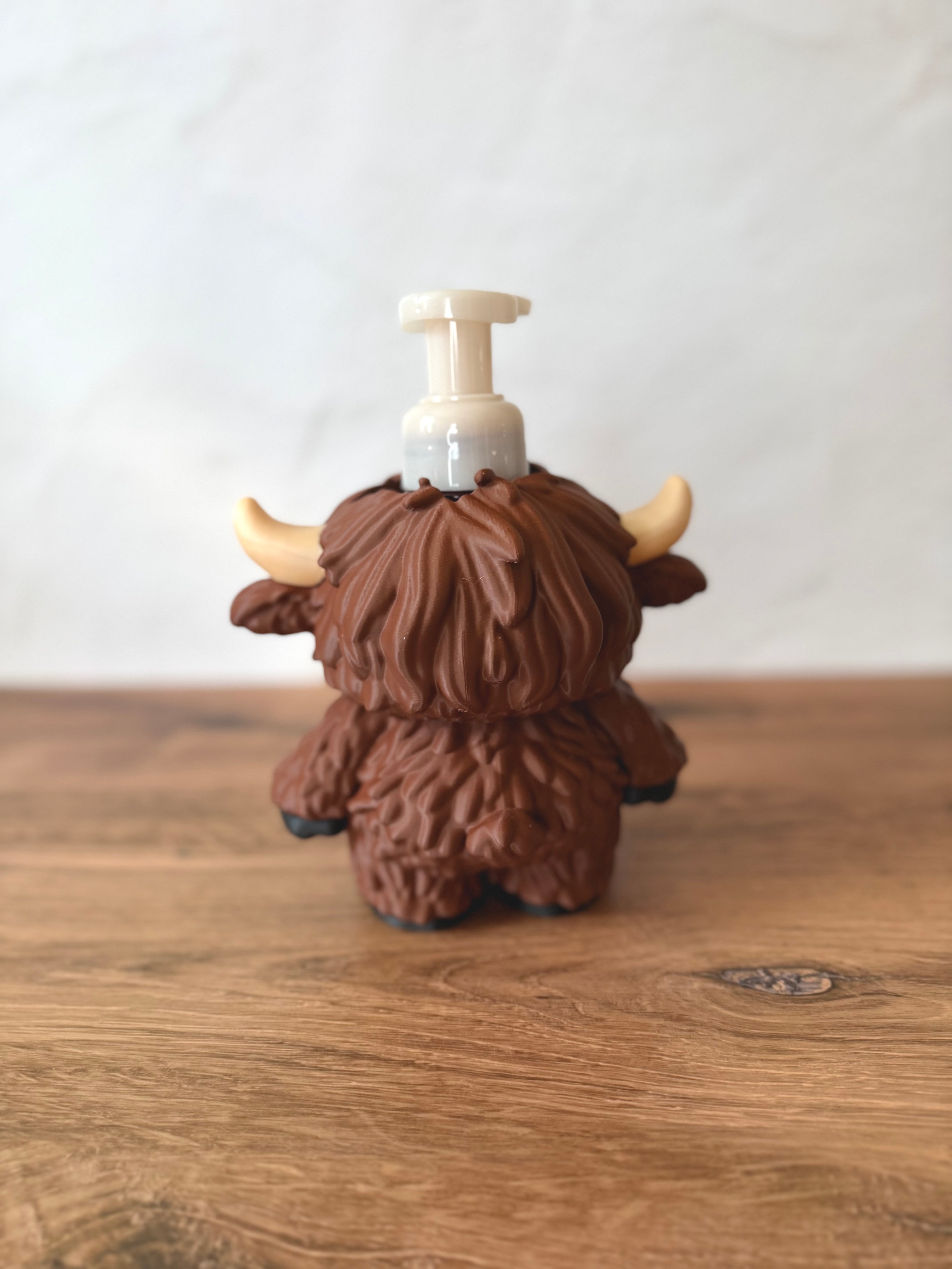 Highland Cow Soap Holder for BBW Foaming Soap