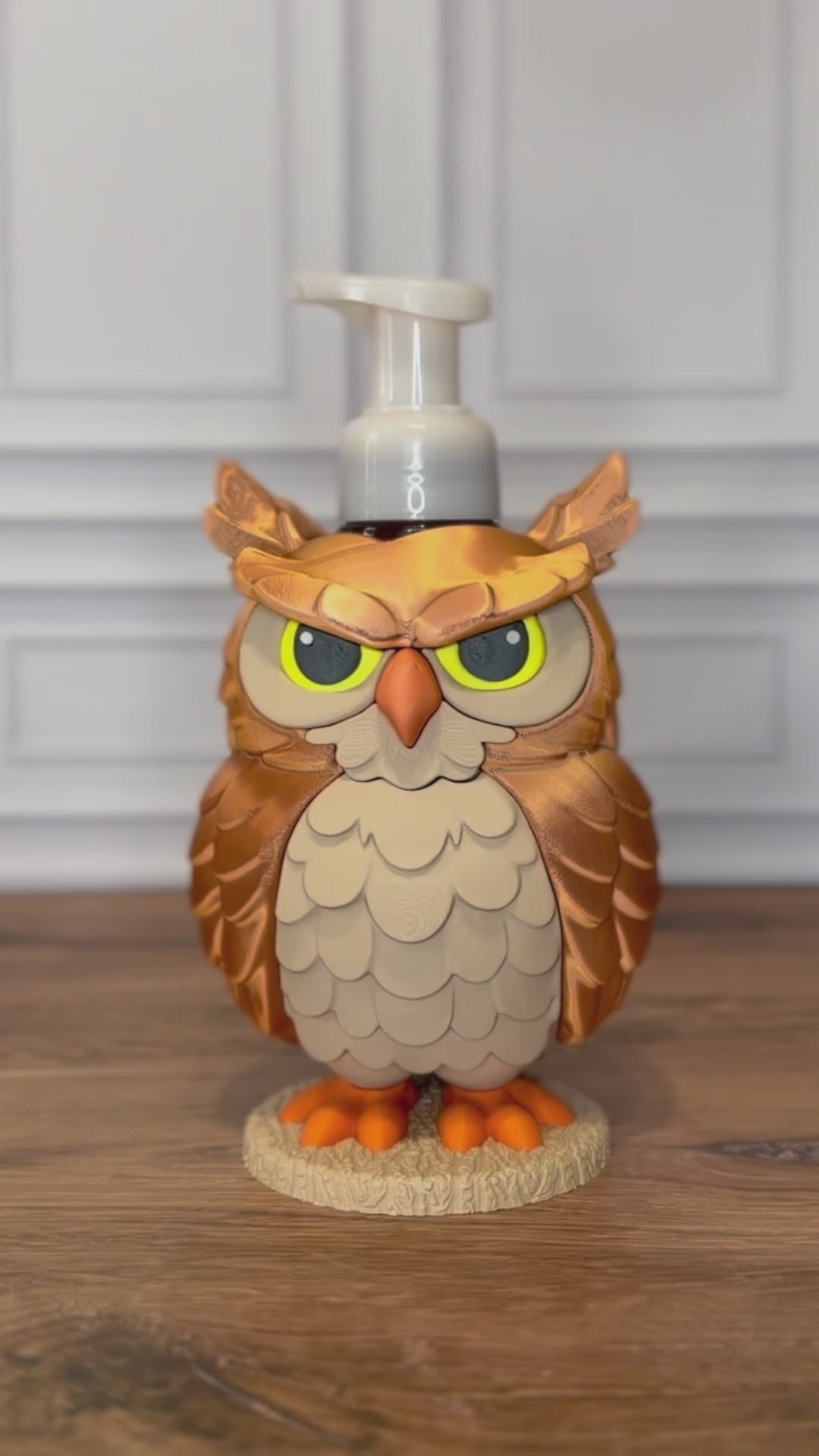 Owl Soap Holder for BBW Foaming Soap