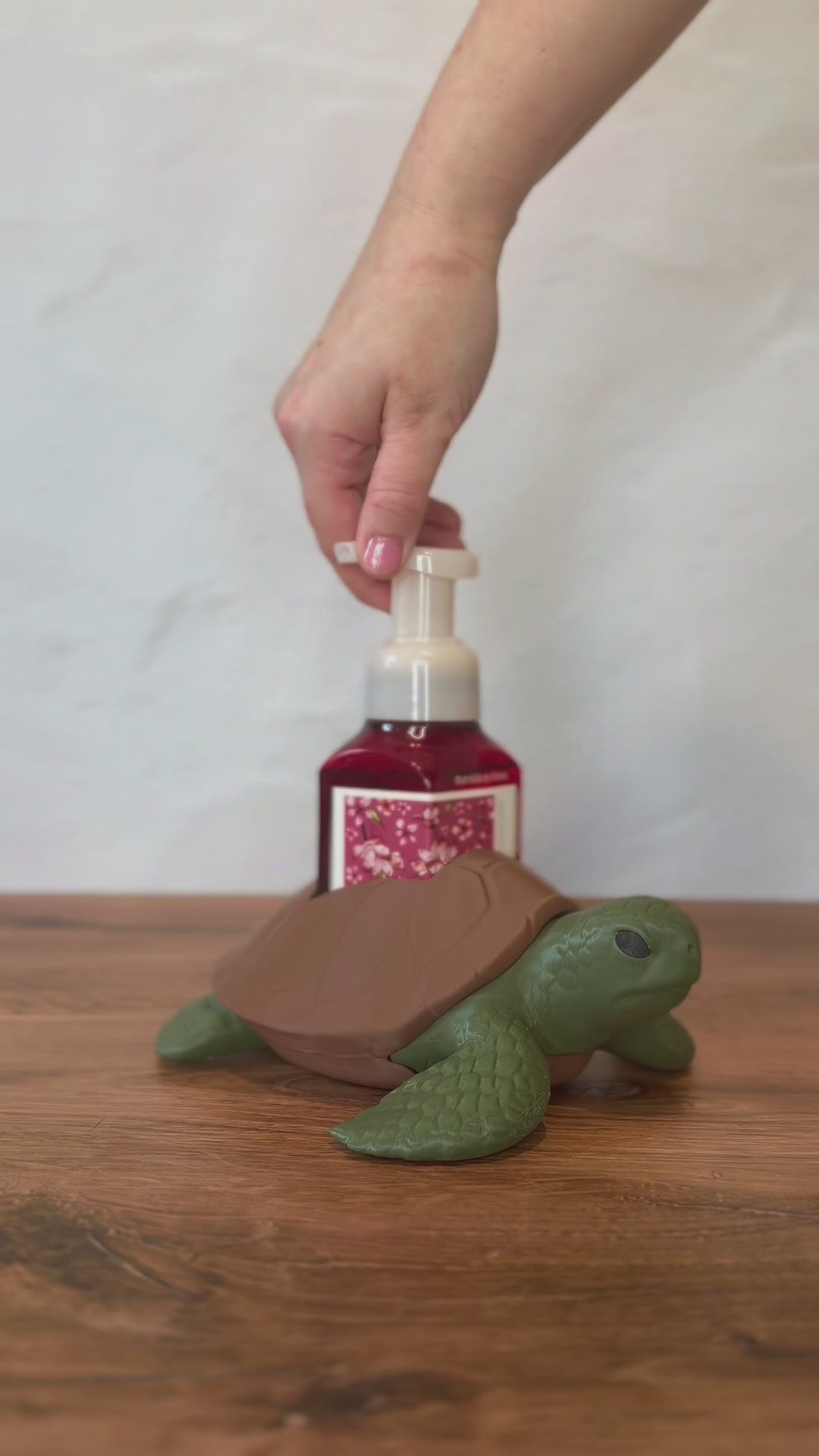 Sea Turtle Soap Holder for BBW Foaming Soap
