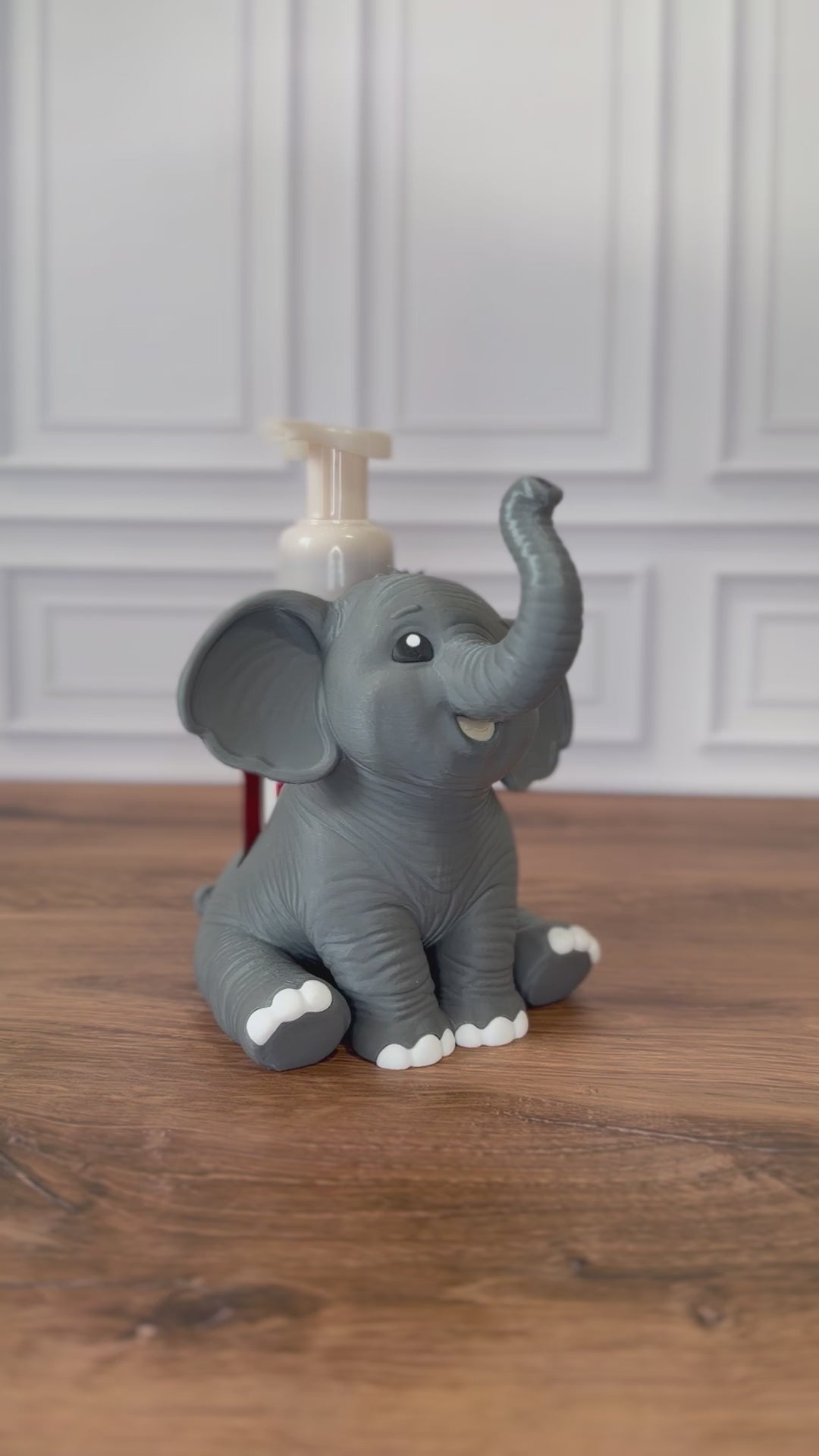 Elephant Soap Holder for BBW Foaming Hand Soap